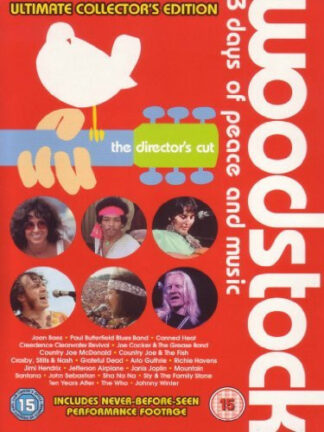 Various - Woodstock: 3 Days Of Peace And Music: Ultimate Collector's Edition (4xDVD-V, Copy Prot., RM, PAL) Various - Woodstock: 3 Days Of Peace And Music: Ultimate Collector's Edition (4xDVD-V, Copy Prot., RM, PAL)