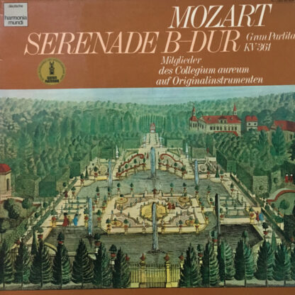 Wolfgang Amadeus Mozart, Collegium Aureum - Serenade B-dur, KV 361 "Gran Partita"  (LP, RE)