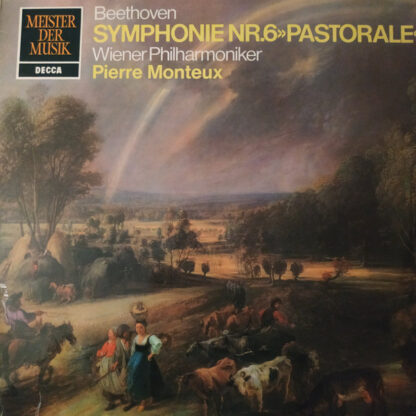 Beethoven*, Monteux*, Wiener Philharmoniker - Symphonie Nr. VI  F-Dur        -Pastorale- (LP)