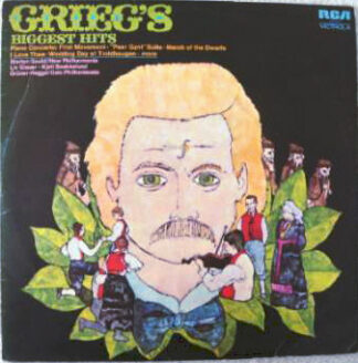 Grieg* - Grieg's Biggest Hits (LP, Comp) Grieg* - Grieg's Biggest Hits (LP, Comp)