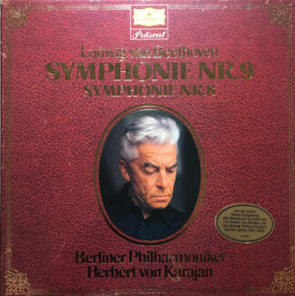 Ludwig van Beethoven / Berliner Philharmoniker, Herbert von Karajan - Symphonie Nr. 9 - Symphonie Nr. 8 (2xLP, RP + Box)