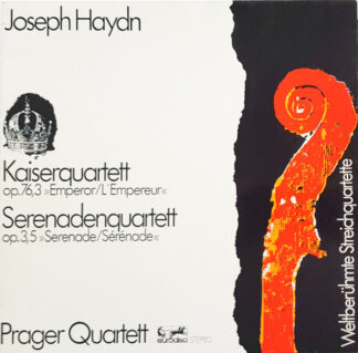 Joseph Haydn, Prager Quartett* - Kaiserquartett, Serenadenquartett (LP) Joseph Haydn, Prager Quartett* - Kaiserquartett, Serenadenquartett (LP)