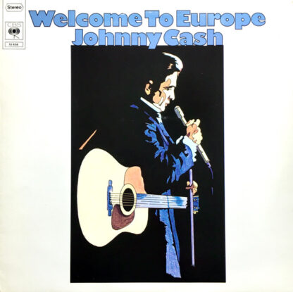 Johnny Cash - Welcome To Europe (LP, Comp, RE)