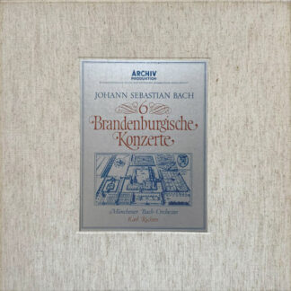 Johann Sebastian Bach, Münchener Bach-Orchester, Karl Richter - 6 Brandenburgische Konzerte (2xLP + Box)