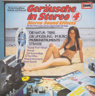 No Artist - Geräusche In Stereo 4 (Stereo Sound Effects) (LP, RE)