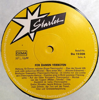 Various - Für Damen Verboten! (LP, Album)