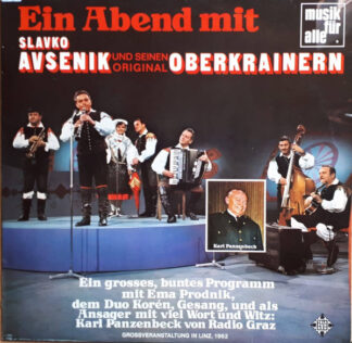 Slavko Avsenik Und Seine Original Oberkrainer - Ein Abend Mit Slavko Avsenik Und Seinen Original Oberkrainern (LP, Album, RE)