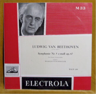Ludwig van Beethoven, Die Wiener Philharmoniker*, Wilhelm Furtwängler - Symphonie Nr. 5 C-moll Op. 67 (LP, Mono)